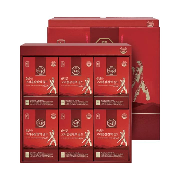 (S) 휴럼 6년근 고려홍삼진액 골드(40ml*24