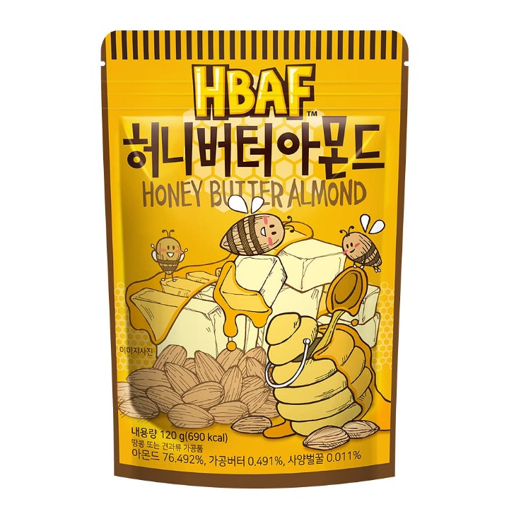 허니버터아몬드(130g)