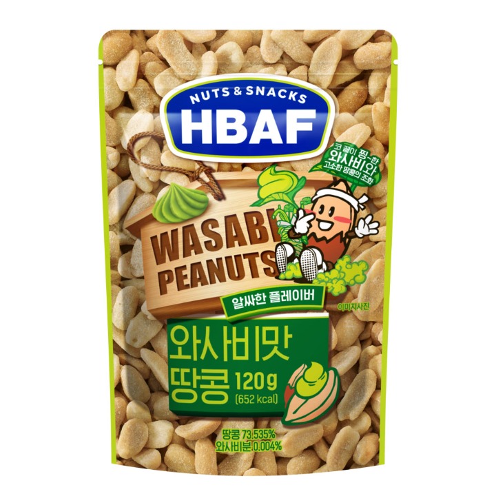 HBAF와사비맛땅콩120g