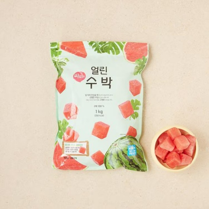 냉동수박1kg/봉