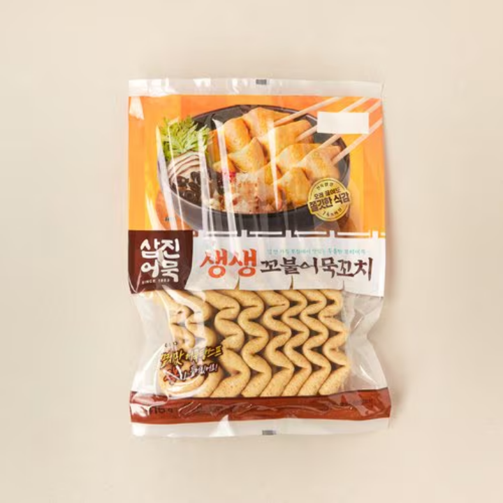 삼진어묵 생생꼬불어묵꼬치416g