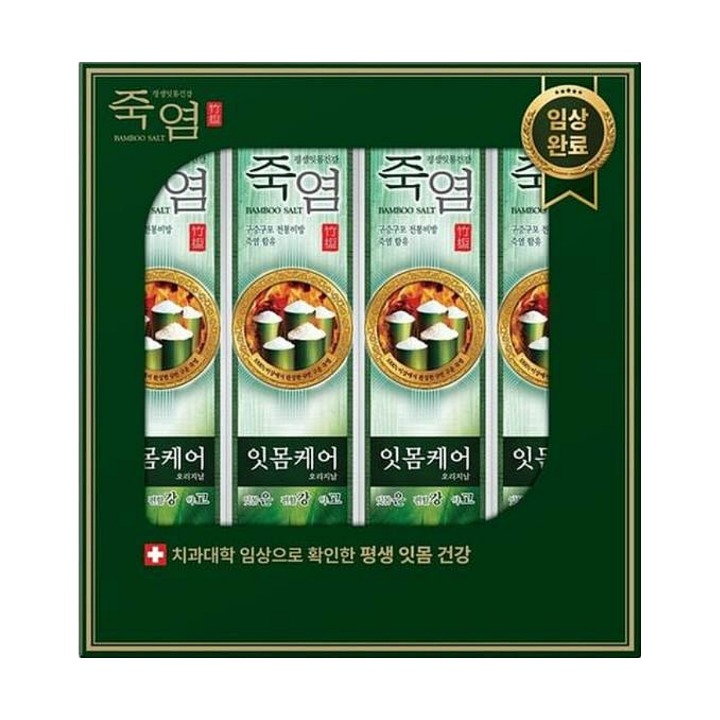 (S)죽염 은강고 오리지날 치약 160g x 4