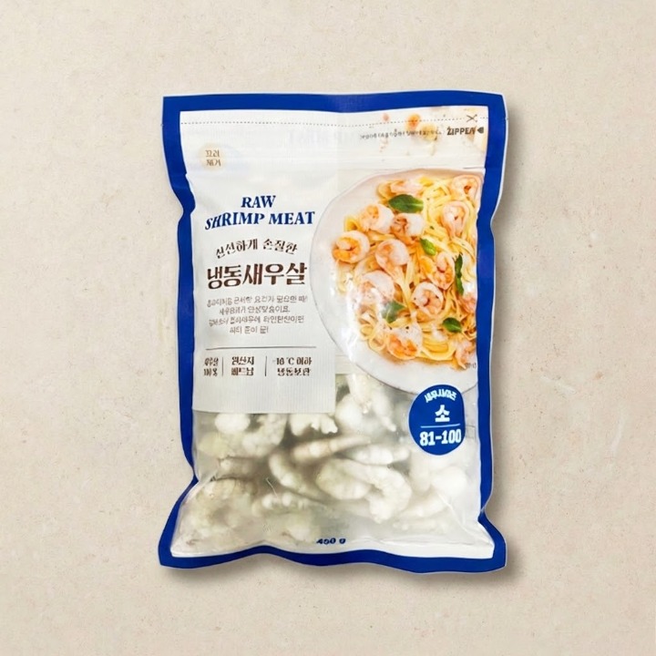 냉동새우살 81-100 (450g)